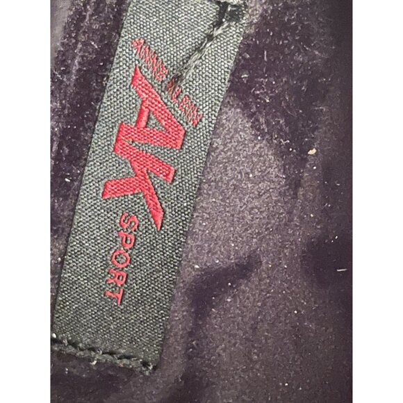 Anne Klein Gayla Red Plaid Faux Fur Mid-Calf Fabric Snow Boot Women's Size 5.5 - Picture 11 of 12